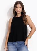 Blusa em Viscose Preto 