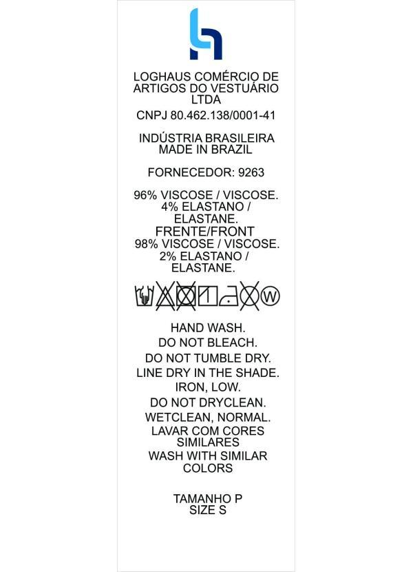 Quintess - Blusa Estampada em Malha de Viscose com Elastano 10