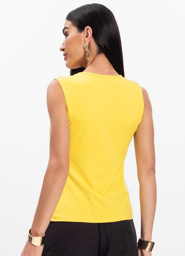 Infinita Cor - Blusa Feminina Amarelo 2