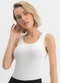 Essendi - Blusa Feminina Canelada Branco - variação: Branco