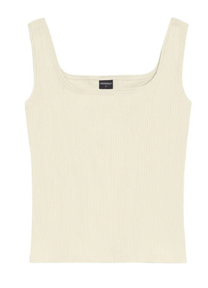 Essendi - Blusa Feminina Canelada Natural - ESSENDI
