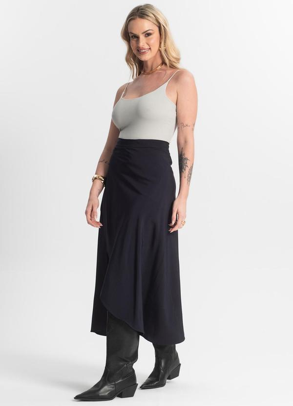 Rovitex - Blusa Feminina de Alça Poliamida Style Box Cinza 3