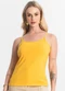 Select - Blusa Feminina de Alças Básica Verde - variação: Amarelo