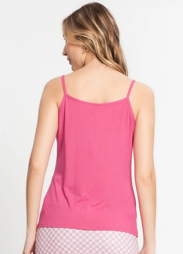 Select - Blusa Feminina de Alças Básica Rosa 2