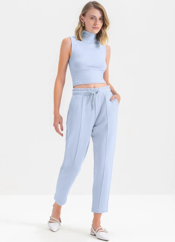 Essendi - Blusa Feminina em Cotton  Azul 3