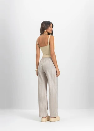 Essendi - Blusa Feminina em Cotton Natural - ESSENDI