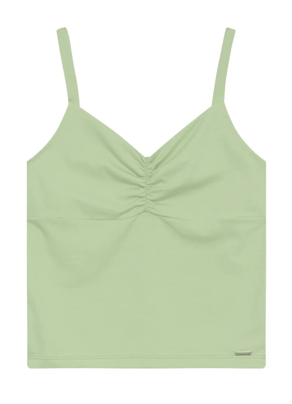 Essendi - Blusa Feminina em Cotton Verde