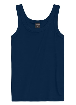Essendi - Blusa Feminina em Ribana Azul - ESSENDI