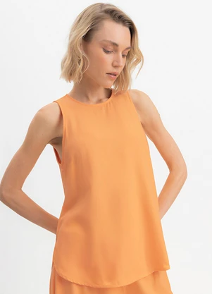 Essendi - Blusa Feminina em Viscose Amarelo - ESSENDI