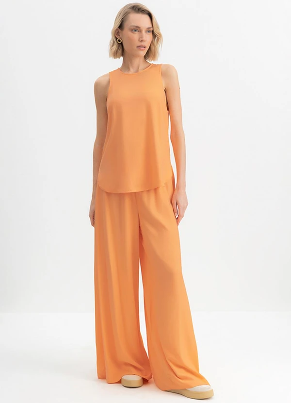 Essendi - Blusa Feminina em Viscose Amarelo 3