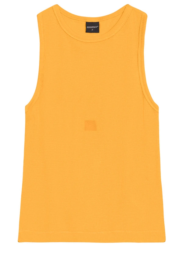 Essendi - Blusa Feminina em Viscose Amarelo 4