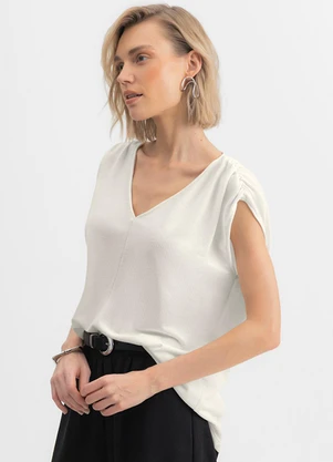 Essendi - Blusa Feminina Muscle Tee Natural - ESSENDI