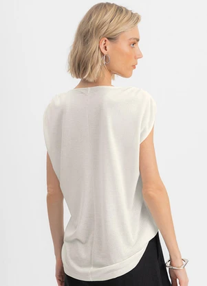 Essendi - Blusa Feminina Muscle Tee Natural - ESSENDI