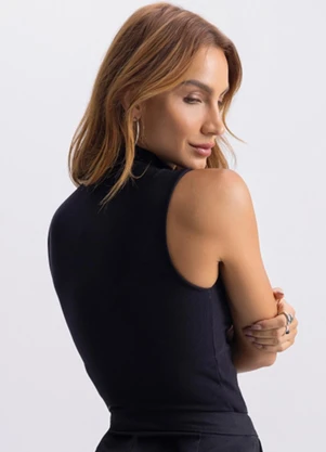 Essendi - Blusa Feminina Preto - ESSENDI