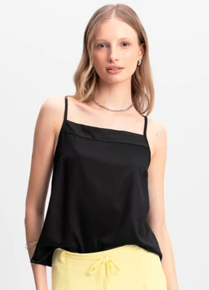 Essendi - Blusa Feminina Preto - ESSENDI