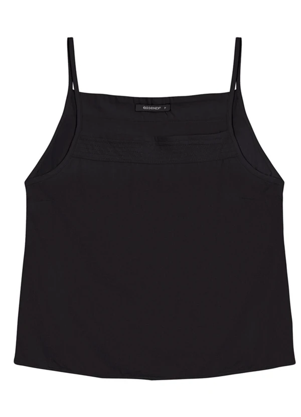 Essendi - Blusa Feminina Preto 3