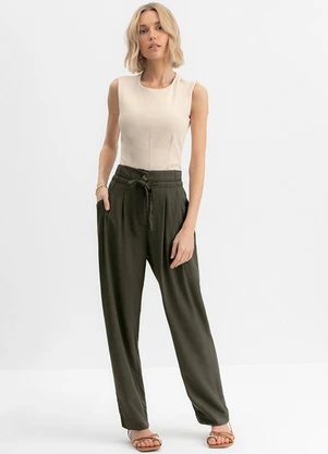 Essendi - Blusa Feminina Regata Natural - ESSENDI