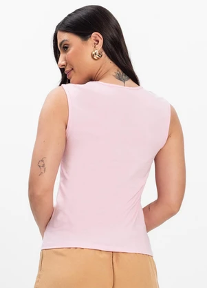 Infinita Cor - Blusa Feminina Rosa - INFINITA COR