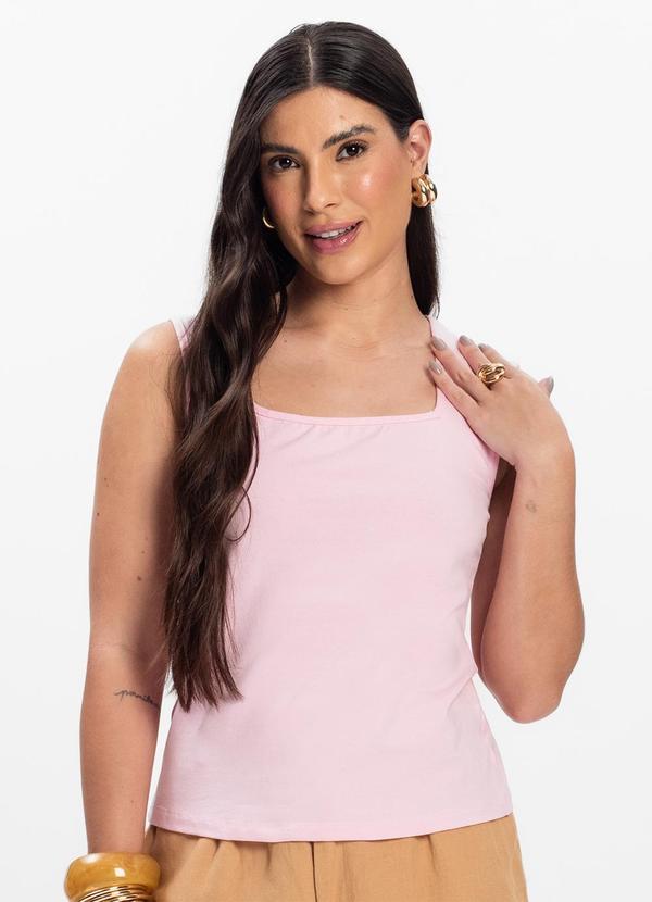 Infinita Cor - Blusa Feminina Rosa
