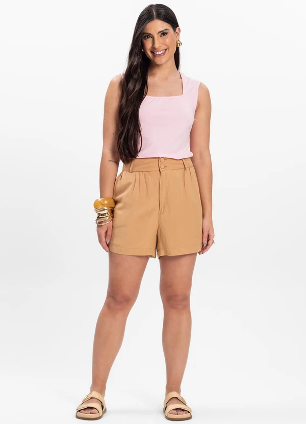 Infinita Cor - Blusa Feminina Rosa 3