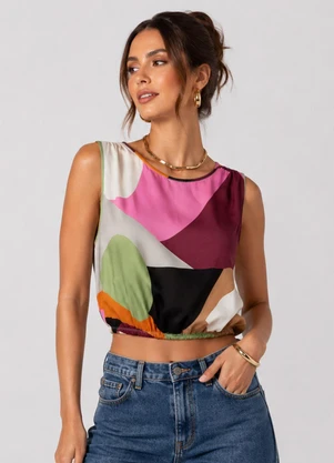 Endless - Blusa Feminina Tecido Viscose Khyara Verde - ENDLESS