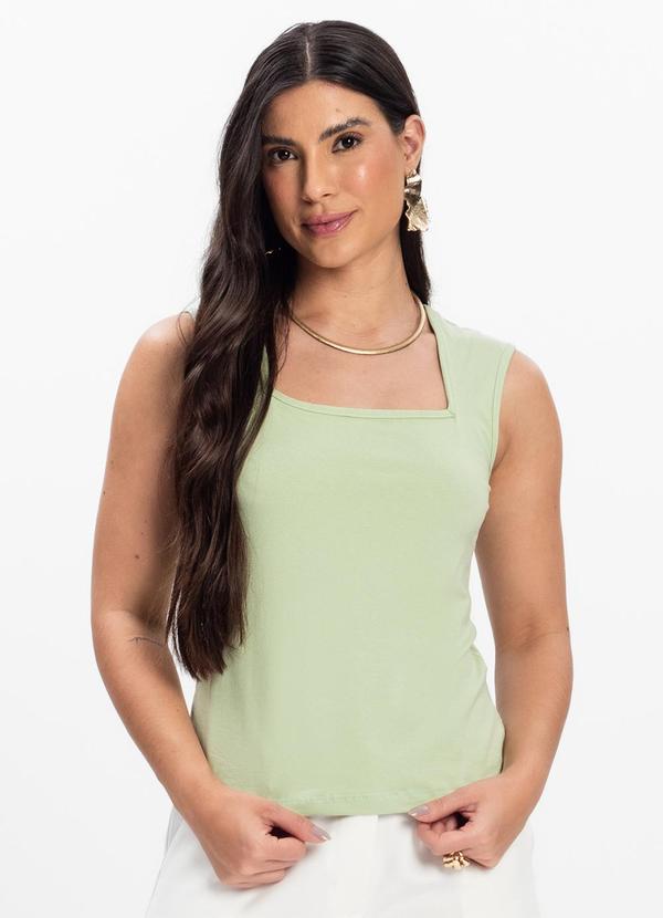 Infinita Cor - Blusa Feminina Verde