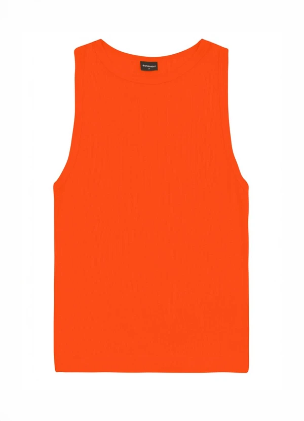 Essendi - Blusa Feminina Viscose Colmeia Laranja
