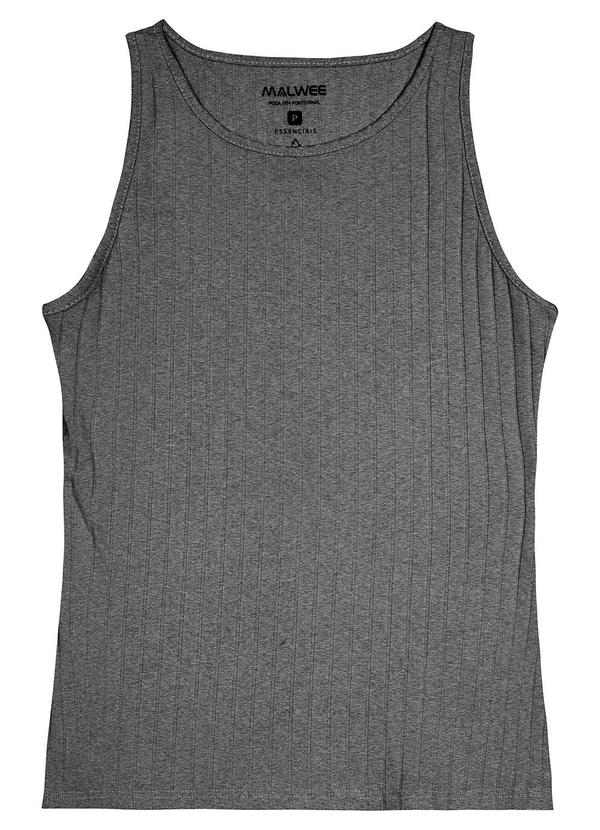 Malwee - Blusa Justa Canelada Feminina Cinza 6