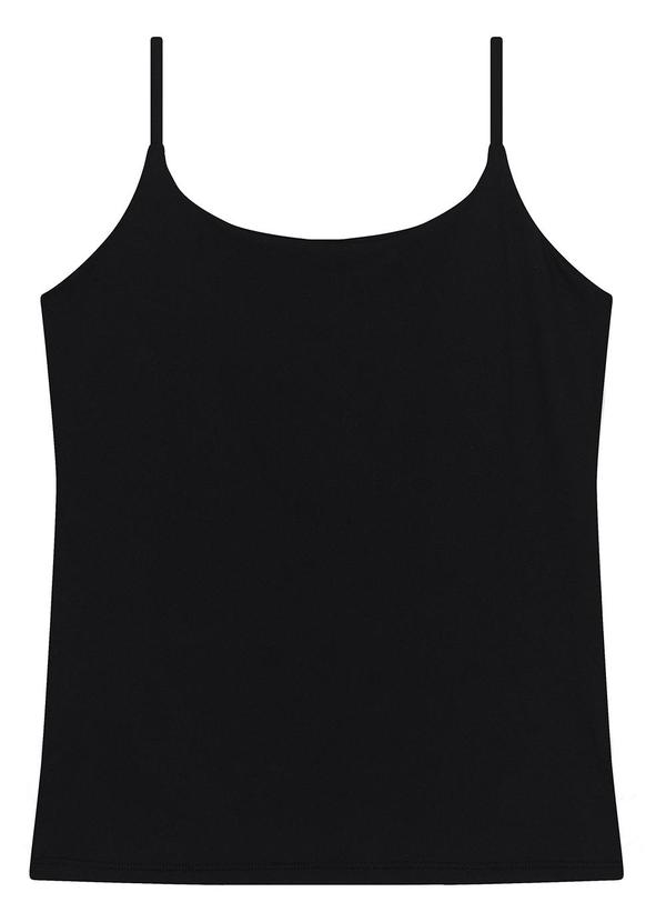 Enfim - Blusa Justa em Malha Preto 3