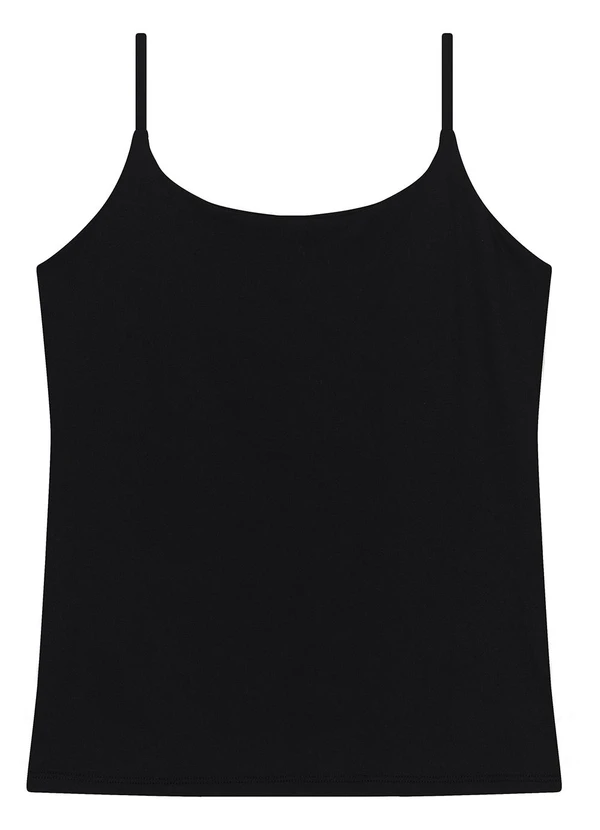 Enfim - Blusa Justa em Malha Preto 3