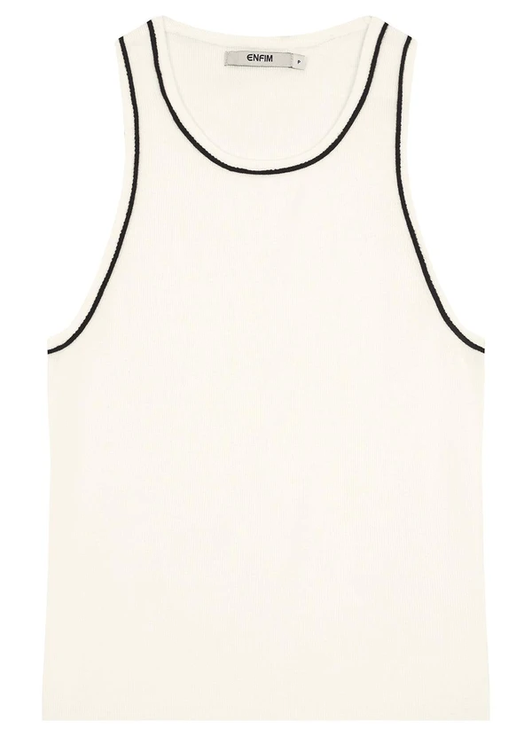 Enfim - Blusa Justa em Tricot Off White 3