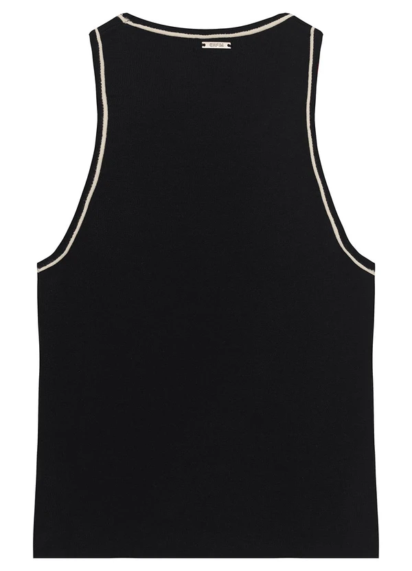 Enfim - Blusa Justa em Tricot Preto 2