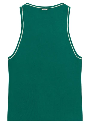 Enfim - Blusa Justa em Tricot Verde Esmeralda - ENFIM
