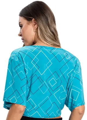 Rovitex - Blusa Liganete Feminina Azul - ROVITEX