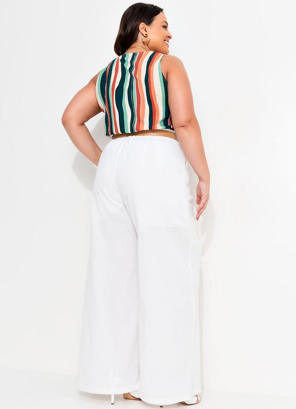 Quintess - Blusa Listras Coloridas em Malha Maquinetada 11