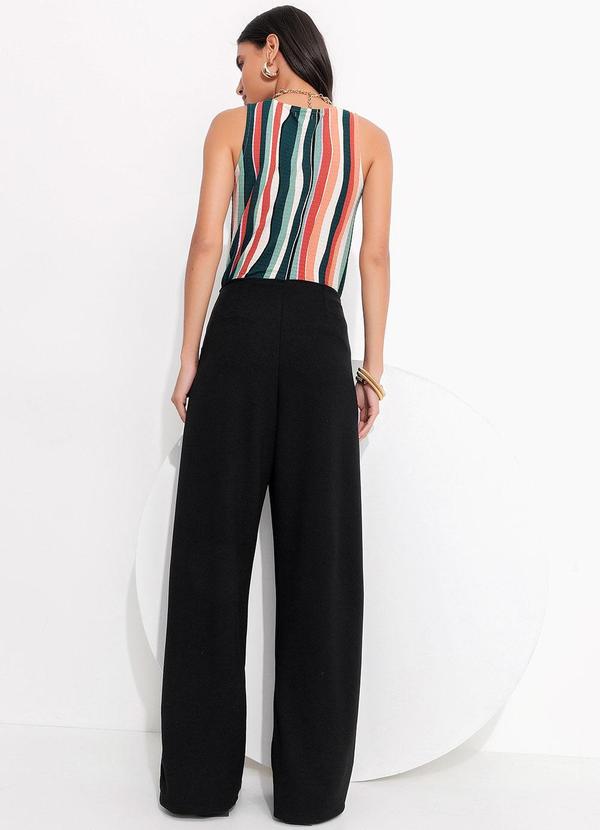 Quintess - Blusa Listras Coloridas em Malha Maquinetada 4