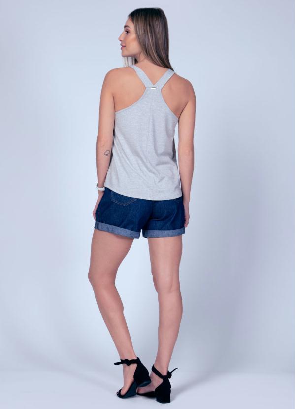 Quintess - Blusa Mescla com Botões Decorativos 4