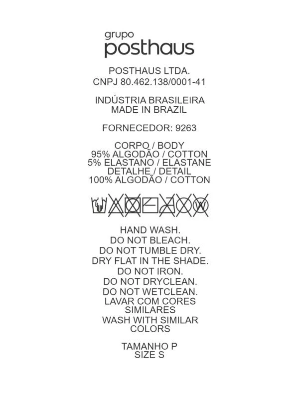 Quintess - Regata em Malha Crochet Bege com Acabamento em Contraste 14