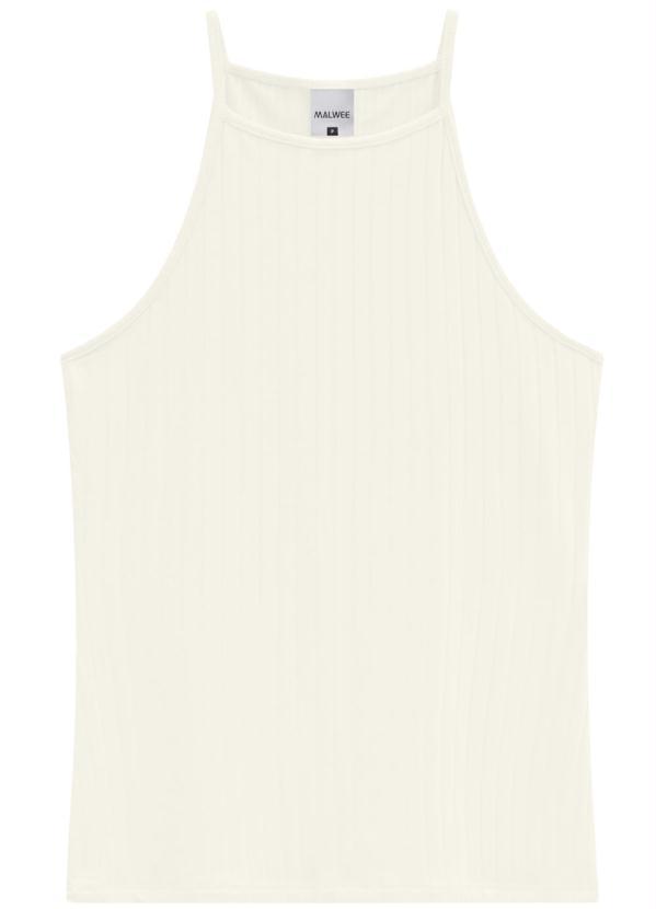 Malwee - Blusa Off White Canelada