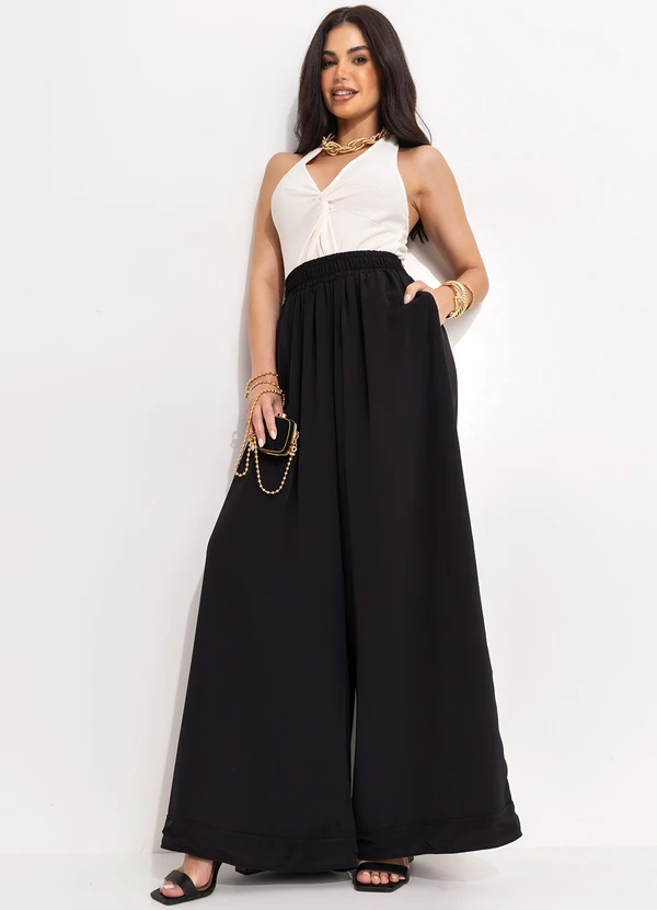 Quintess - Blusa Off White em Malha Anarruga 3