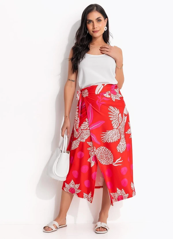 Quintess - Blusa Off White em Malha Crepe Encorpada 15