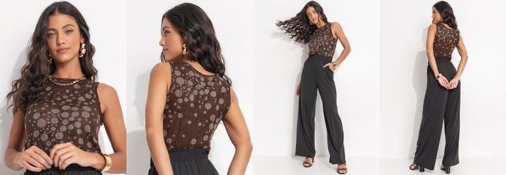 Blusa Po Devor em Malha Devor