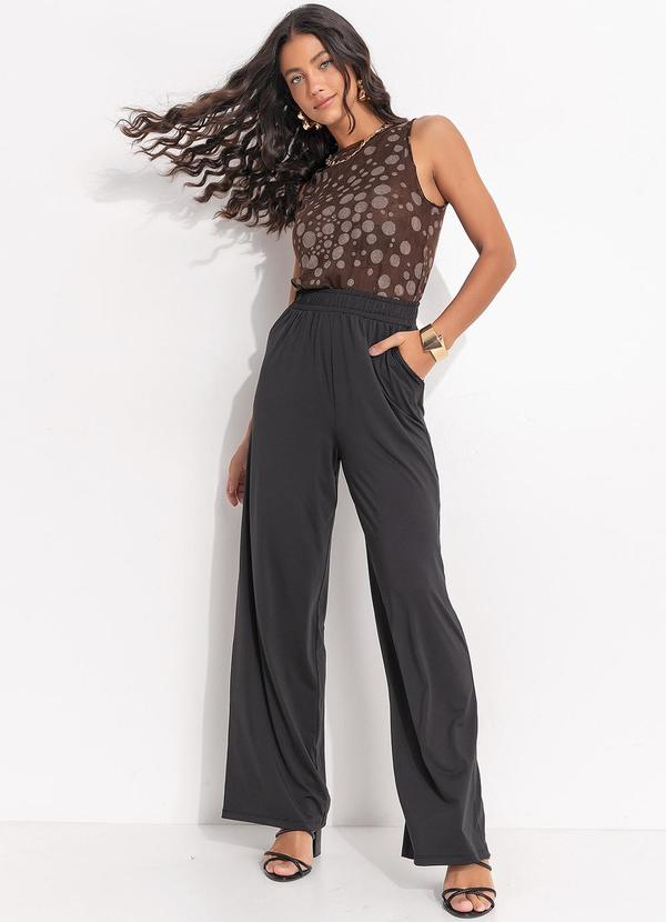 Quintess - Blusa Poá Devorê em Malha Devorê 4