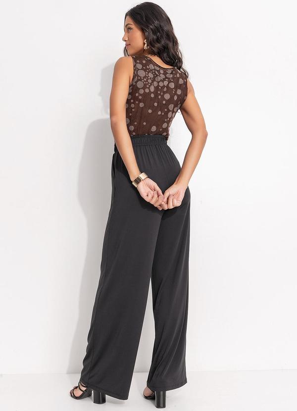 Quintess - Blusa Poá Devorê em Malha Devorê 3