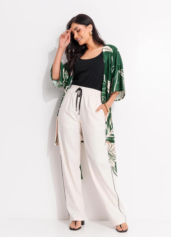 Quintess - Blusa Preta em Malha Crepe Encorpada 11