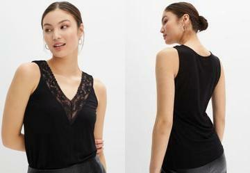Blusa Preta em Malha de Viscose