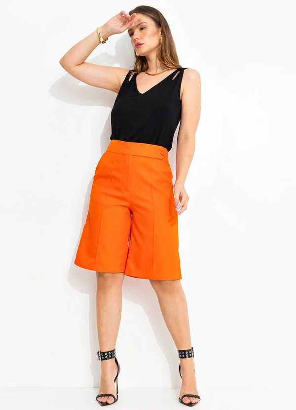 Quintess - Blusa Preta em Malha de Viscose 6