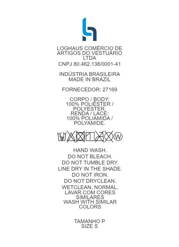 Quintess - Blusa Preto em Crepe Plano Acetinado 7