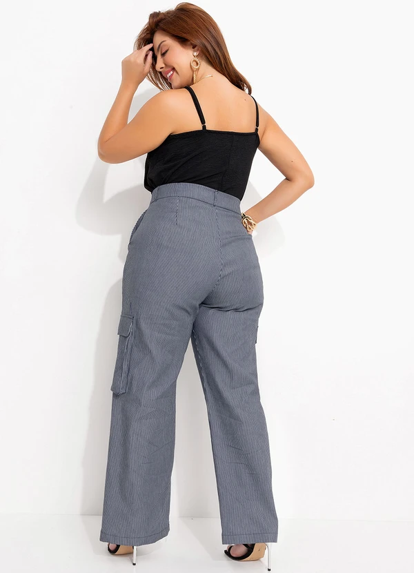 Quintess - Blusa Preto em Crepe Plano 6