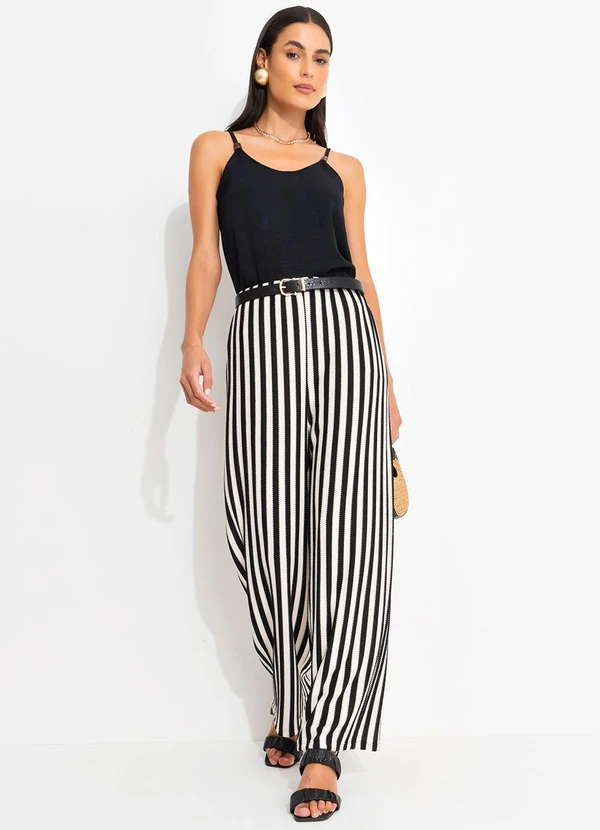 Quintess - Blusa Preto em Crepe Plano 11